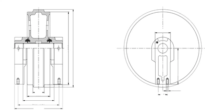 LIUGONG CLG925 IDLER